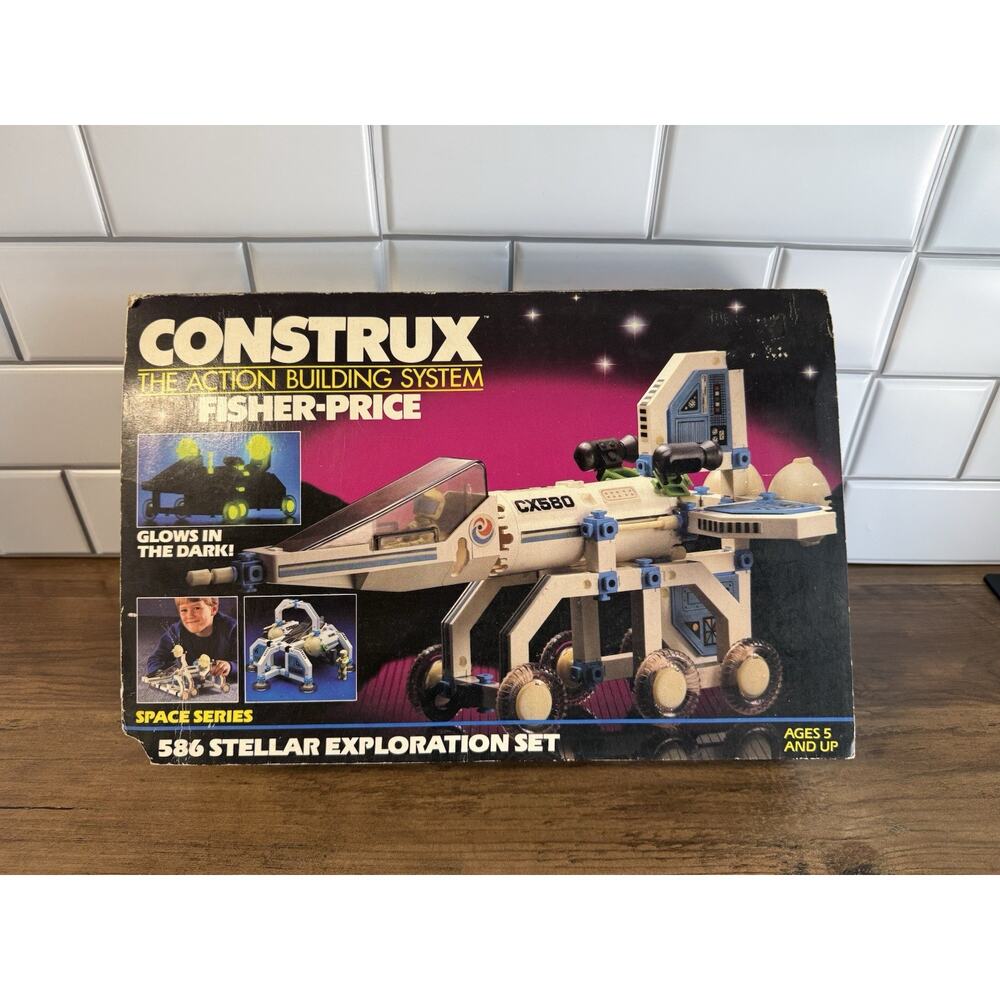 Fisher-Price Construx Stellar Exploration Set #586 - Incomplete